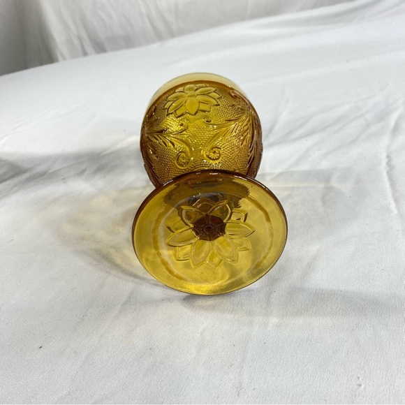 Indiana Tiara Sandwich Pattern Footed Small Cordial 5-1/4” Glass 8oz - Picture 3 of 4